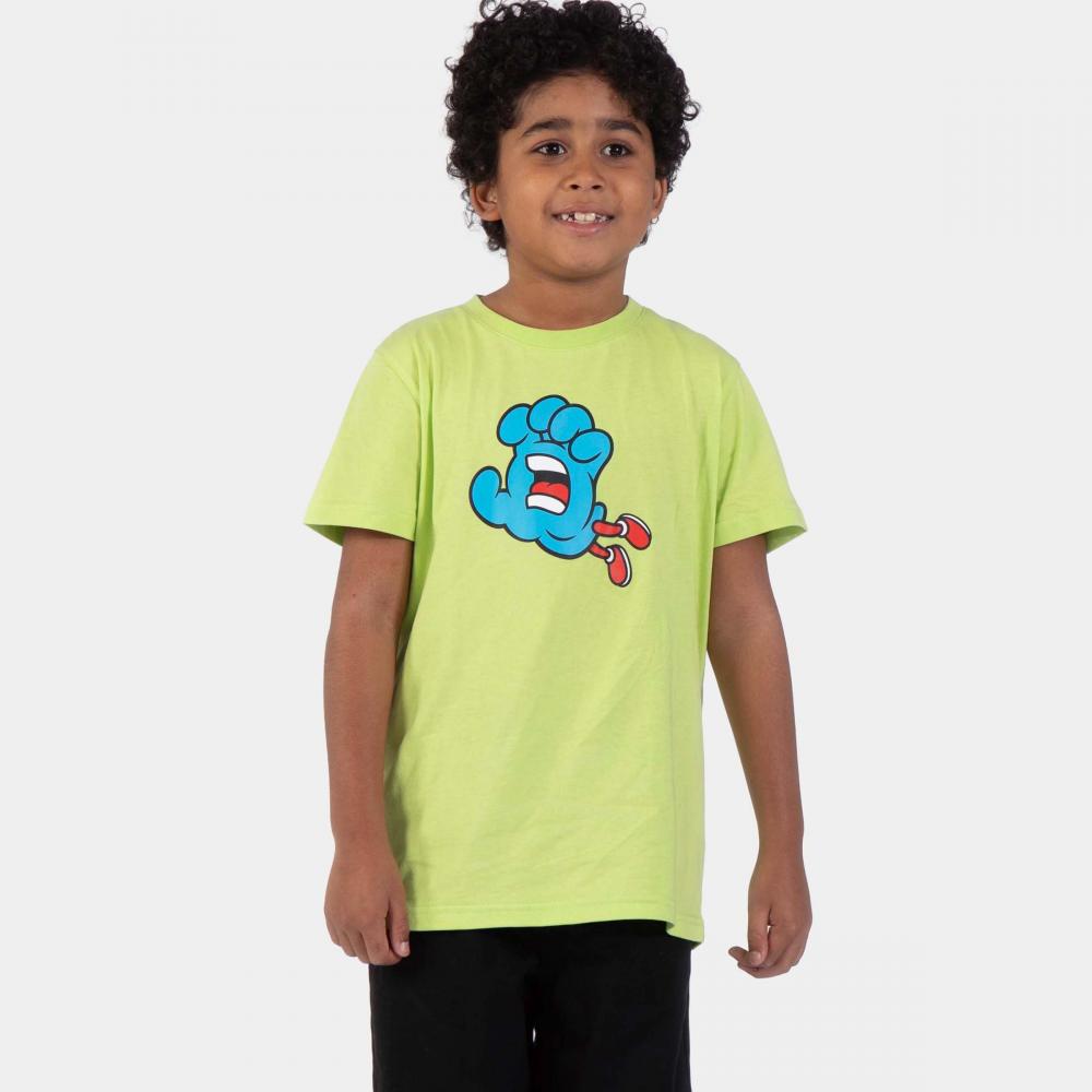 Tee-shirt enfant Santa Cruz Hand Dude Green Glow