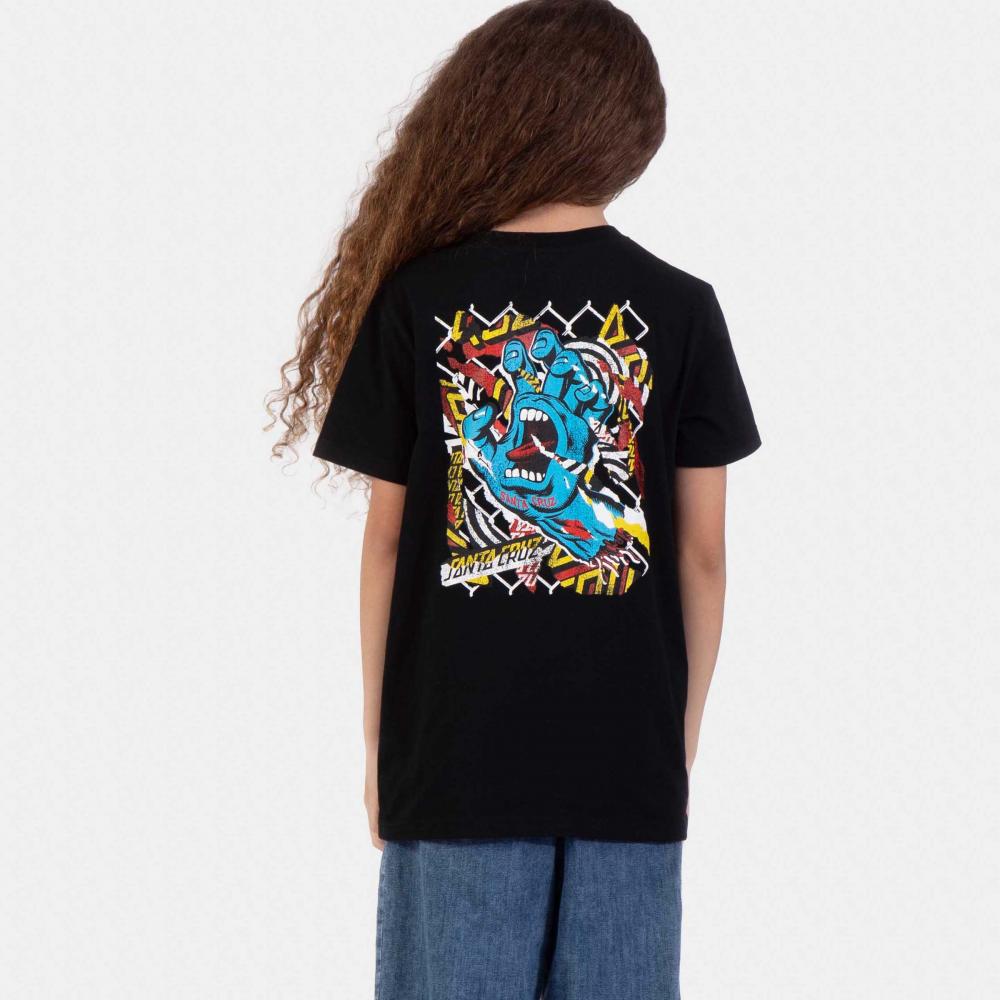 Tee-shirt enfant Santa Cruz Damaged Hand Black