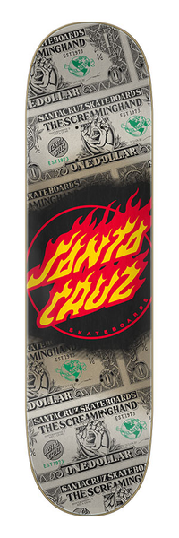 Santa Cruz Deck Dollar Flame Dot
