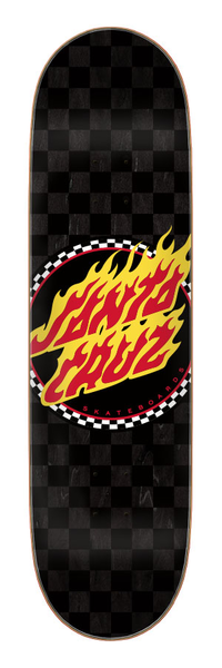 Santa Cruz Deck Flame Dot Check 7-Ply Birch