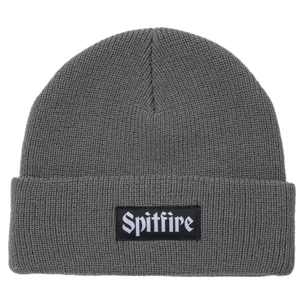 Spitfire Beanie Molotov Script Charcoal