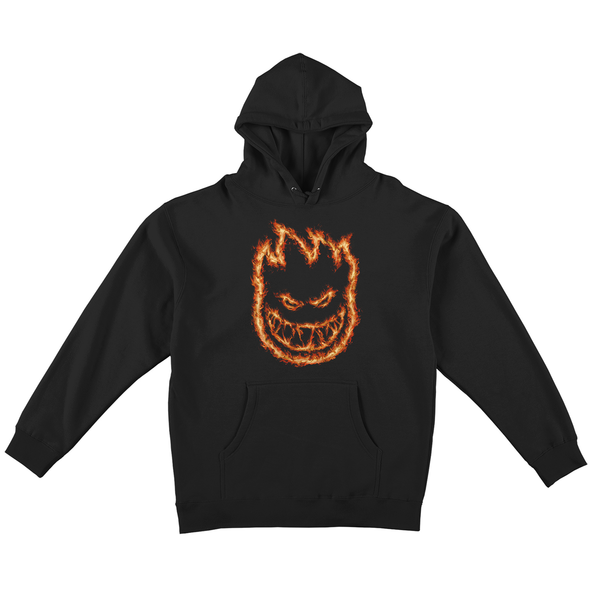 Spitfire Sweat Charred Remains Hood Black