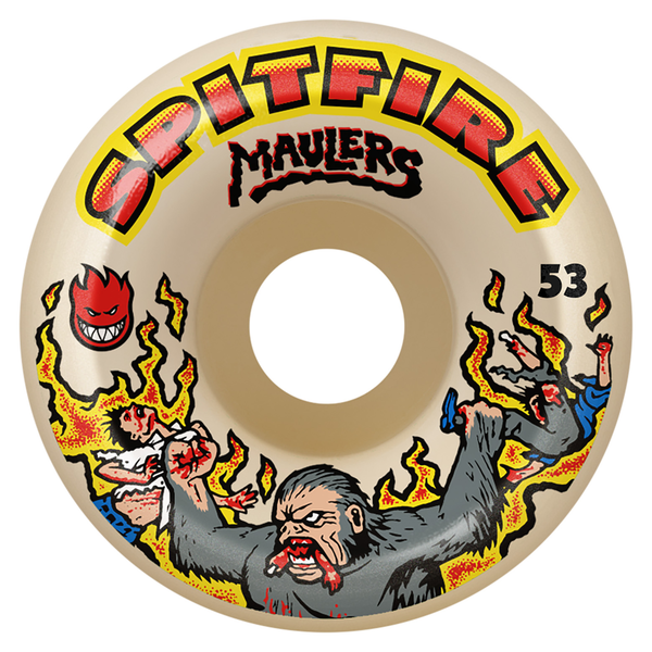 Spitfire Wheels (Jeu De 4) 53Mm F4 99D Maulers Natural