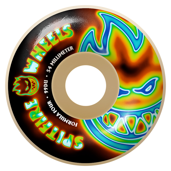Spitfire Wheels (Jeu De 4) 54Mm F4 99D Radioactive Bighead