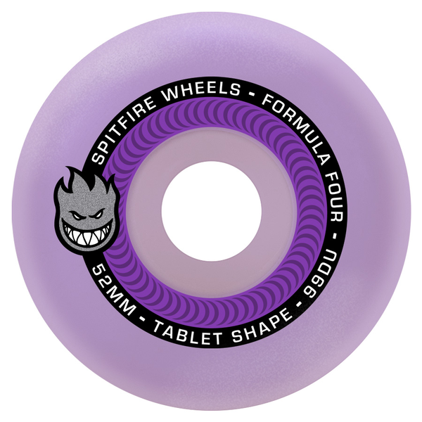 Roues de skate Spitfire 52 mm F4 99D Team Tablet Lavender
