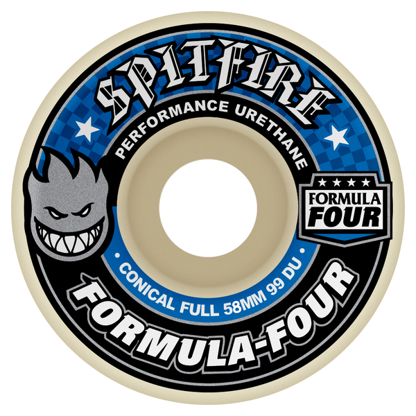 Spitfire Wheels (Jeu De 4) 58Mm F4 99D Concl Full