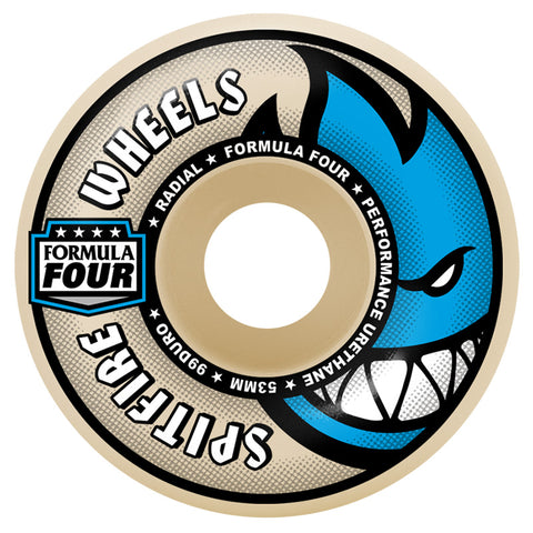 Spitfire Wheels (Jeu De 4) 54Mm F4 99D Radial