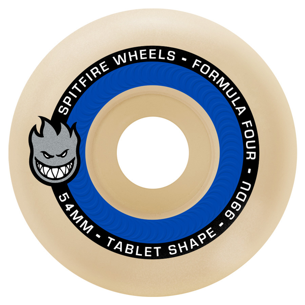 Spitfire Wheels (Jeu De 4) 54Mm F4 99D Tablet Natural