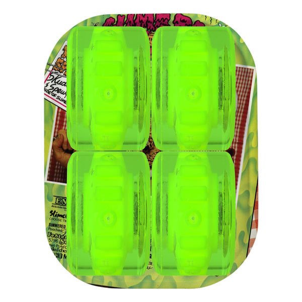 Slime Balls Wheels (Jeu De 4) 60Mm Sb Cafe Light Ups Grn 78A