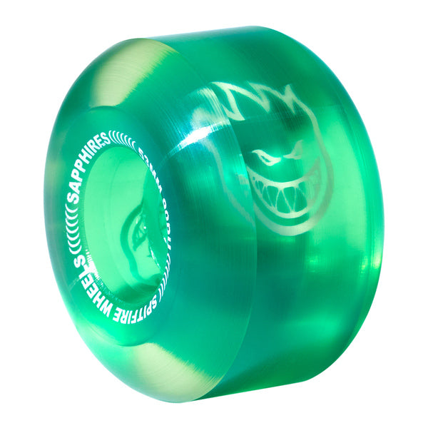 Spitfire Wheels (Jeu De 4) 53Mm 90D Sapphire Clr Grn