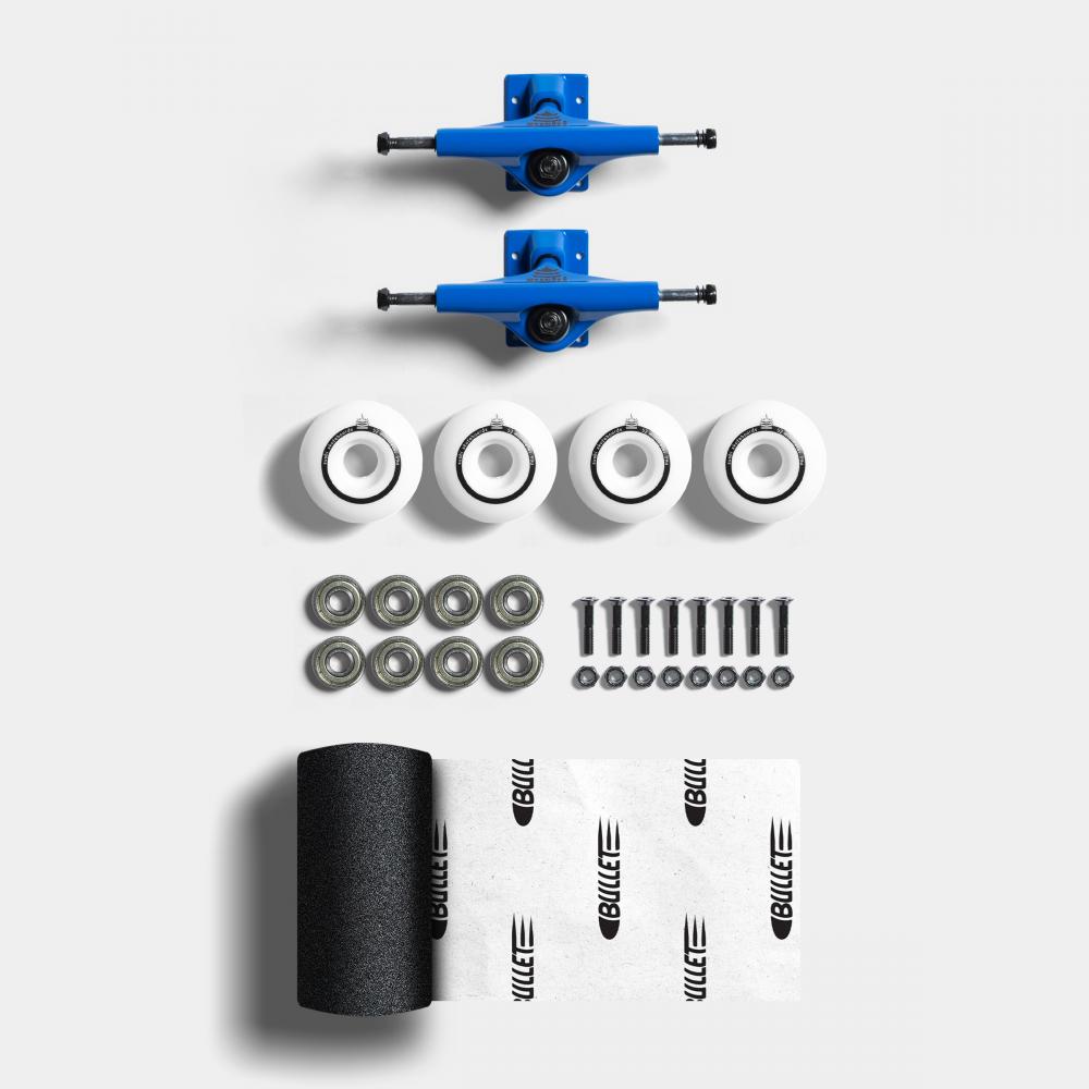 Sushi Truck Undercarriage Set (Uk) 5.25 Blue - Abec 3 - 52Mm