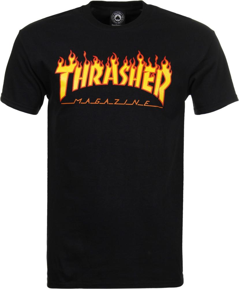 Thrasher T-Shirt (Uk) Flame Logo