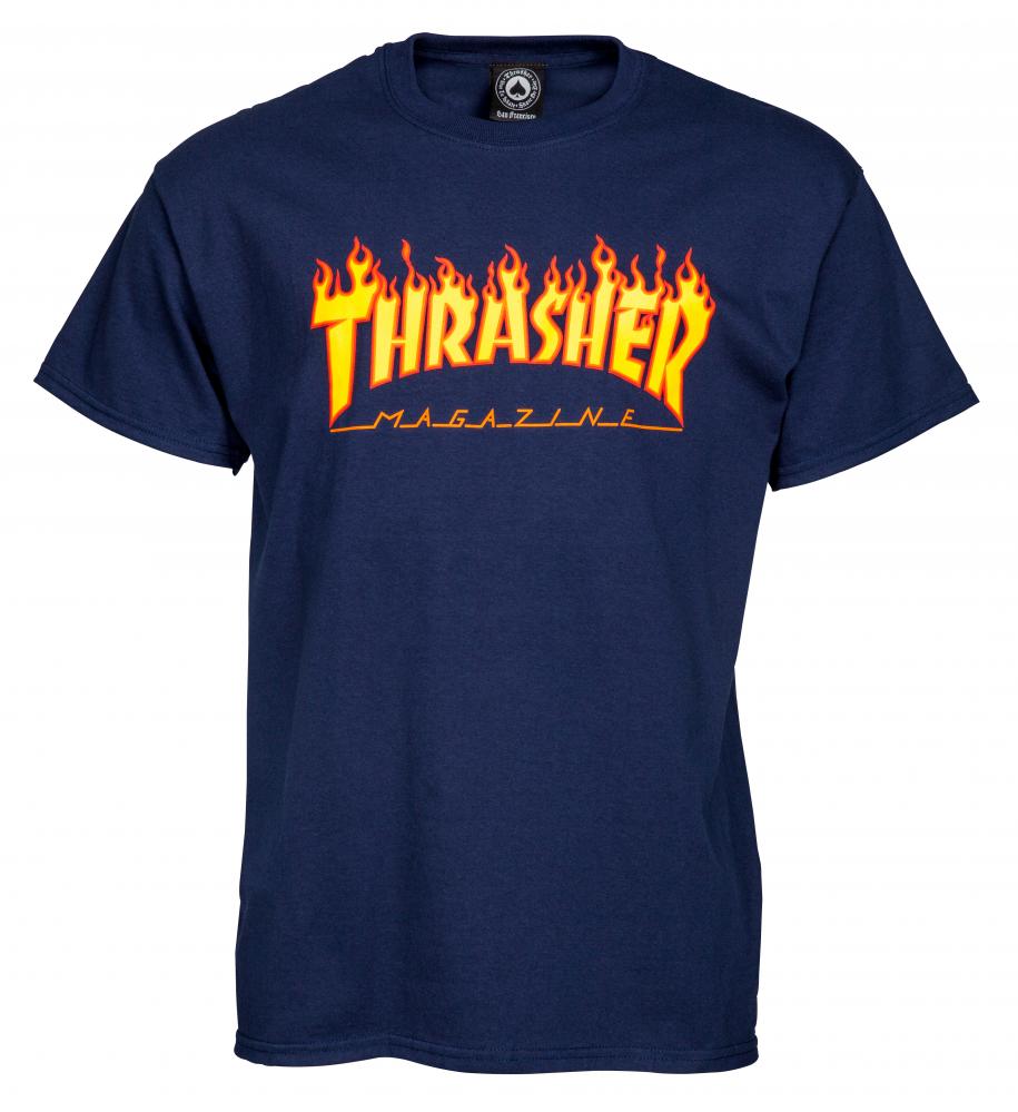 Thrasher T-Shirt (Uk) Flame Logo