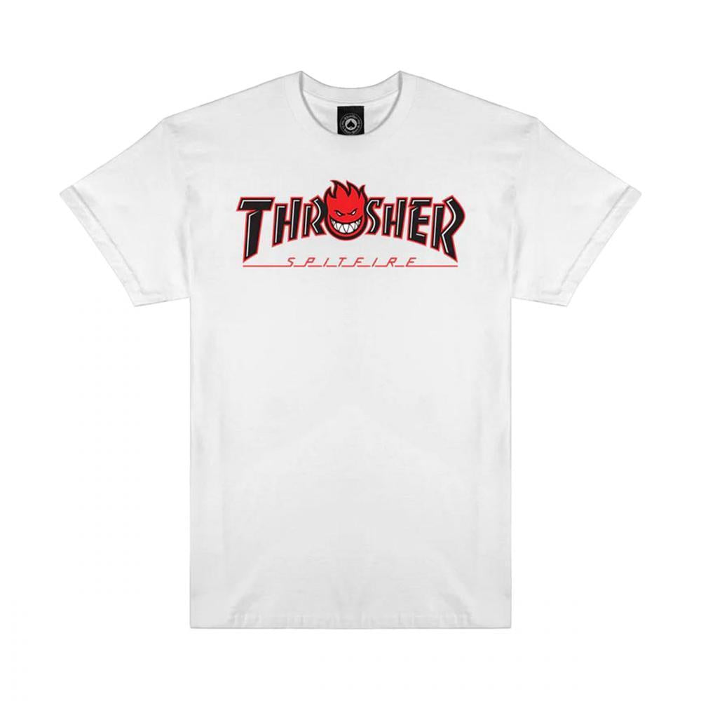 Thrasher X Spitfire T-Shirt (Uk) Big Head Outline
