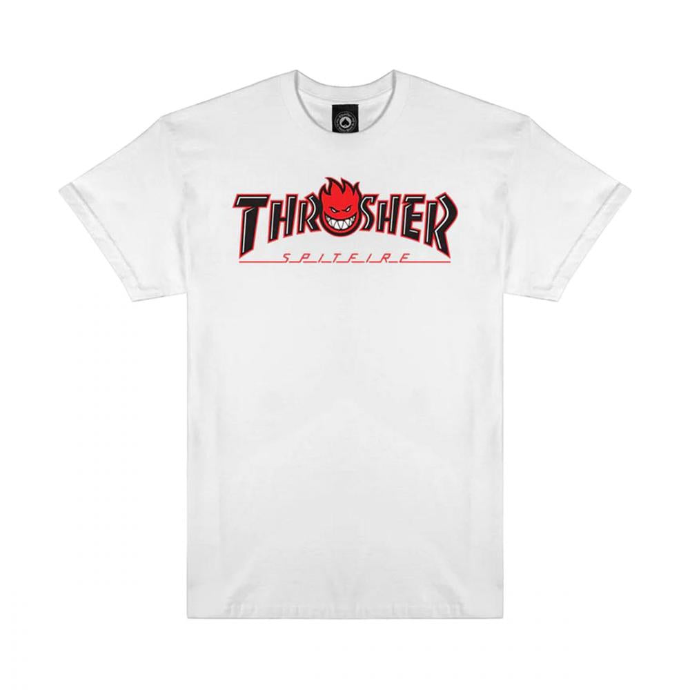 Thrasher X Spitfire T-Shirt (Uk) Big Head Outline