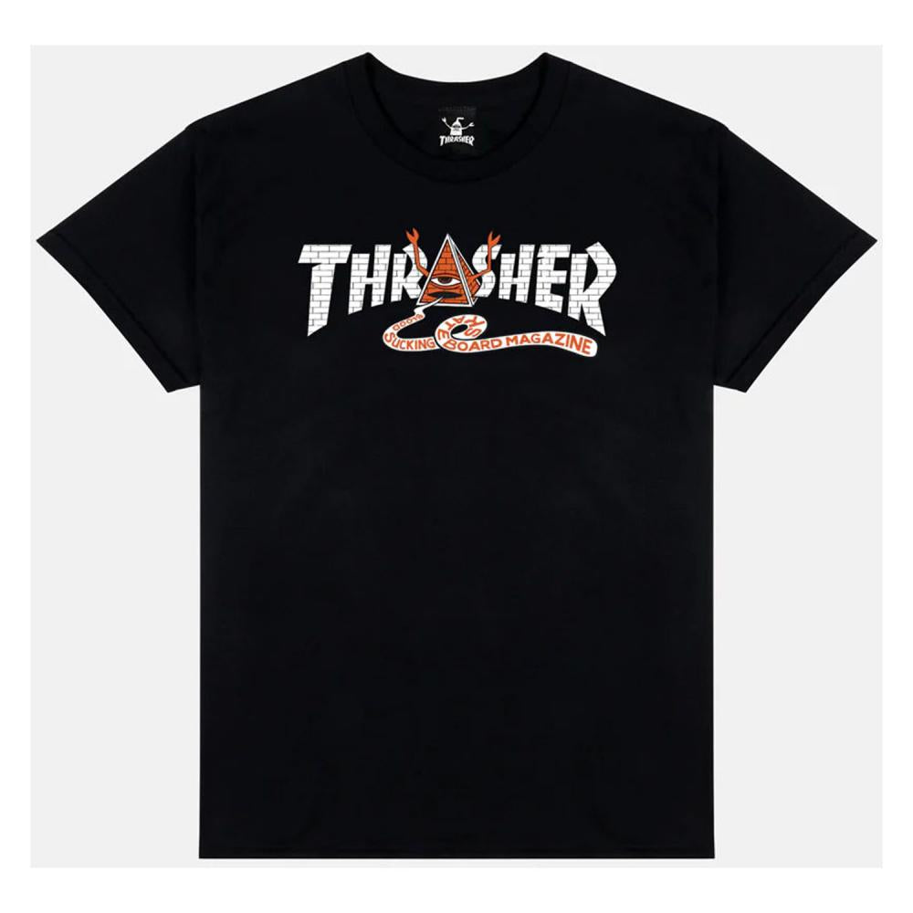 Thrasher X Toy Machine T-Shirt (Uk) Pyramid