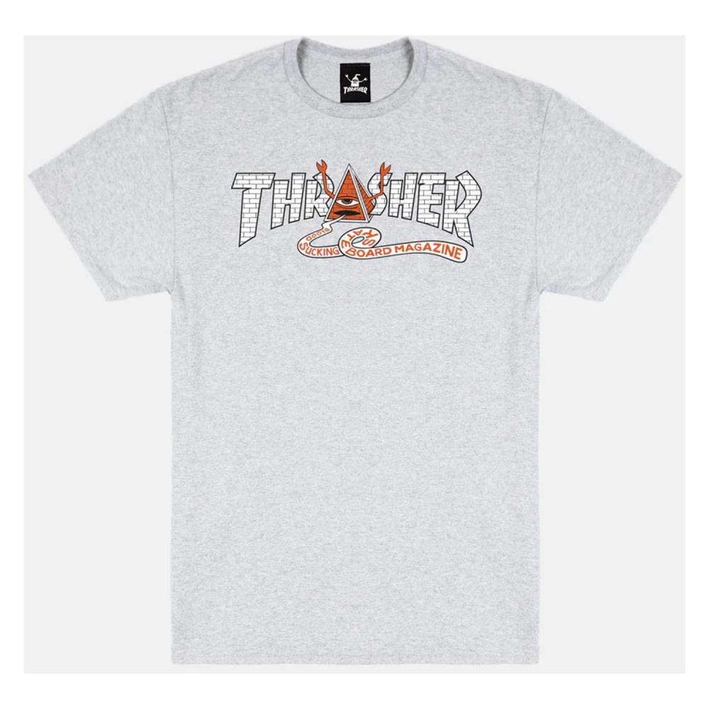 Thrasher X Toy Machine T-Shirt (Uk) Pyramid