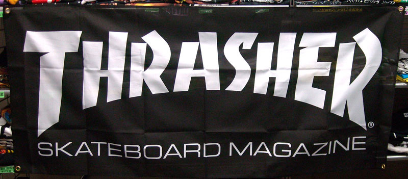 Thrasher Banner Logo