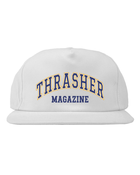 Casquette snapback Thrasher Dropout White