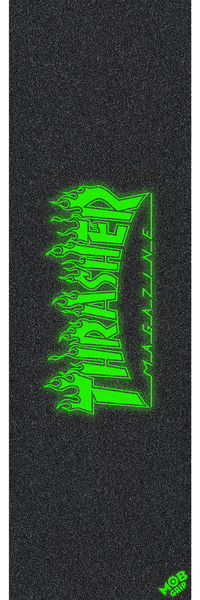 Grip skateboard Thrasher Flame Glow Logo 10" x 33"