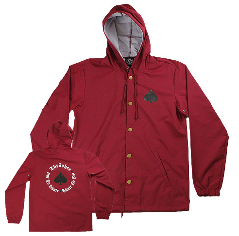 Thrasher Jacket New Oath Coach Cardinal