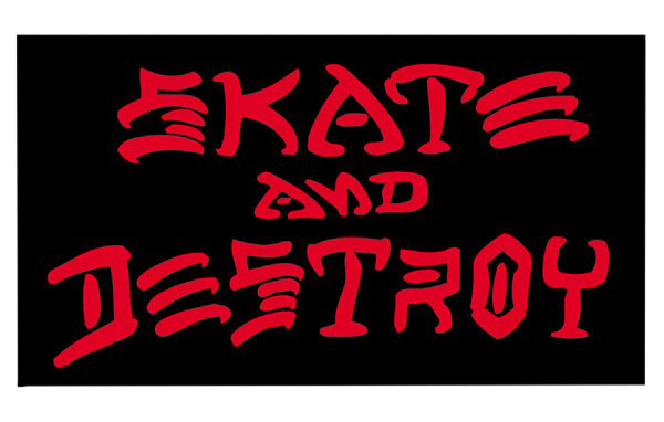 Thrasher Sticker (Pack De 25) Skate And Destroy Medium