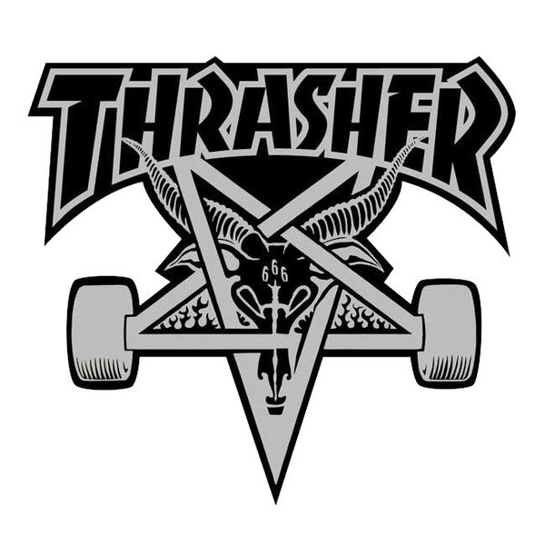 Thrasher Sticker (Pack De 25) Skate Goat Die Cut