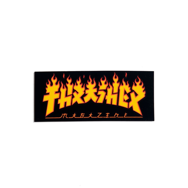 Thrasher Sticker Godzillza Flame (Pack De 25)