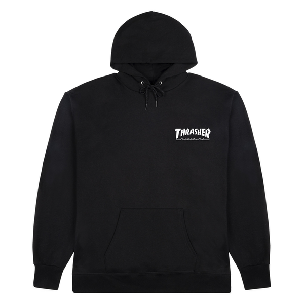 Thrasher Sweat Little Thrasher Black Hood