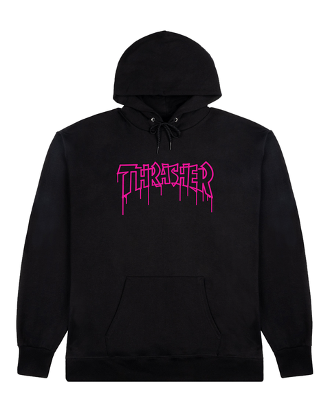 Thrasher Sweat One-Liner Hood Black