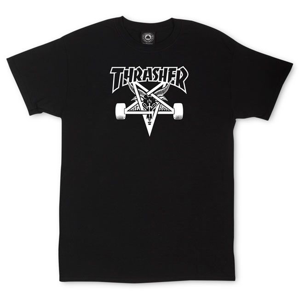 Thrasher T-Shirt Skate Goat Black