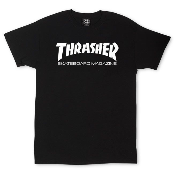 Thrasher T-Shirt Skate Mag Black