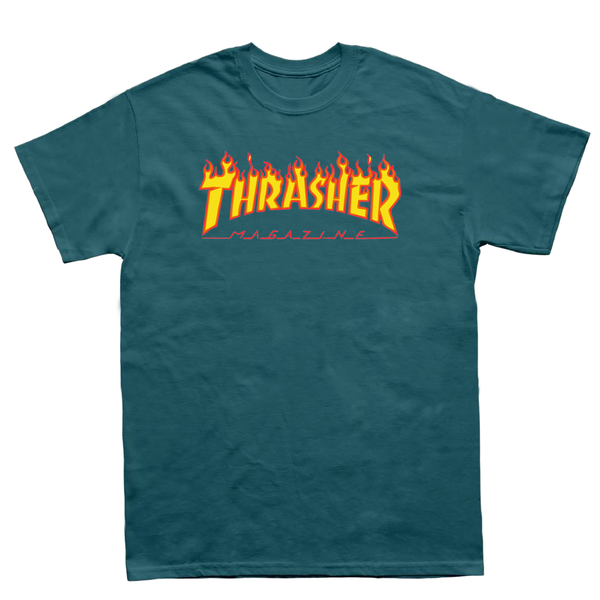 Thrasher T-Shirt Flame Galapagos