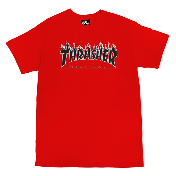 Thrasher T-Shirt Flame Red
