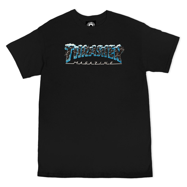 Thrasher T-Shirt Black Ice Black