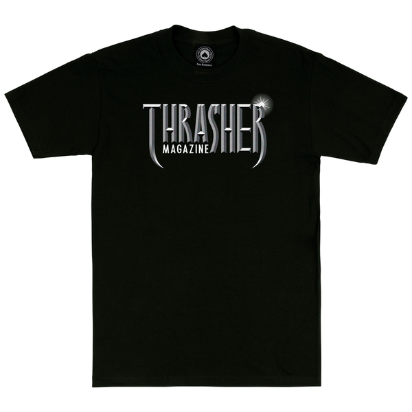 Thrasher T-Shirt Gothic Black