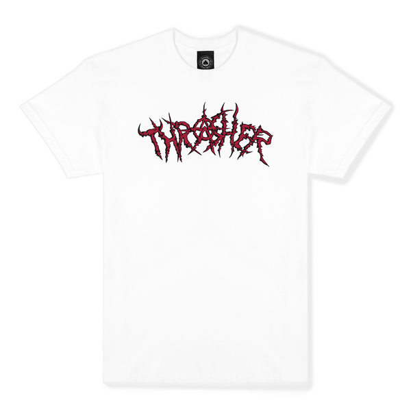 Thrasher T-Shirt Thorns White