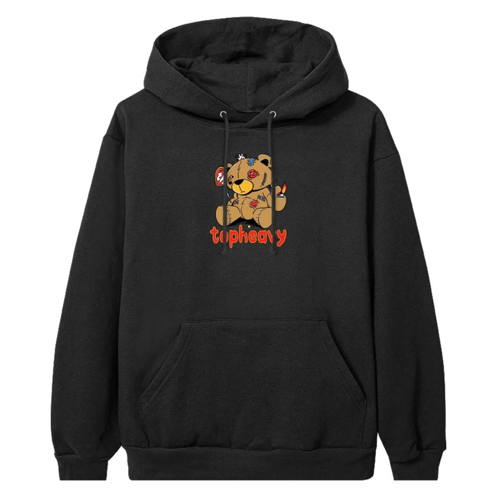 Sweat à capuche Top Heavy Playn With Fire Black