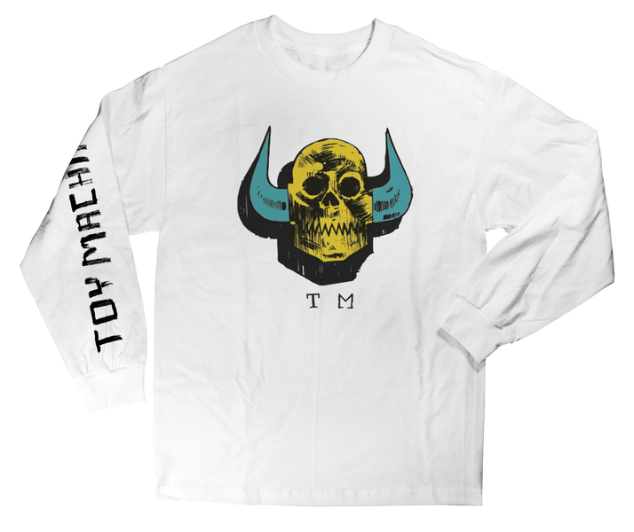 Toy Machine T-Shirt Franken Monster Ls White