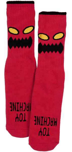 Toy Machine Socks Monster Youth Red