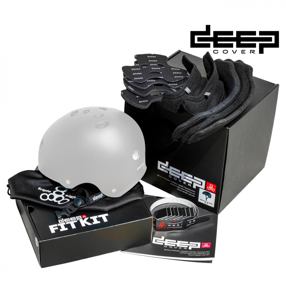Triple Eight Helmet Liner Only (Uk) Deep Cover Fit Set