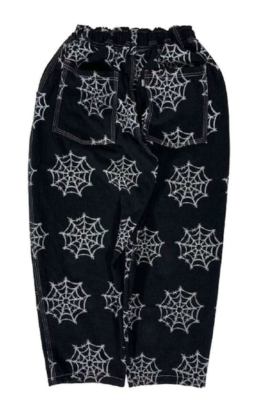 Tvstar Pant Web Denim Black Baggy Og