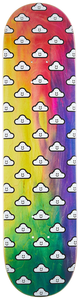 Thank You Deck Tie Dye Woodgrain Good Clouds 8.0 Tie Dye