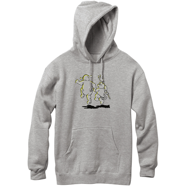 World Industries Sweat Friends Heavyweight Hood Grey Heather
