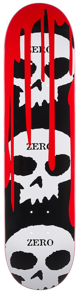 Zero Deck 3 Skull Blood Black White Red
