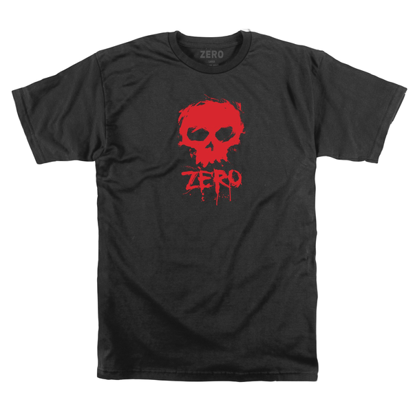 Tee-shirt Zero Blood Skull Black