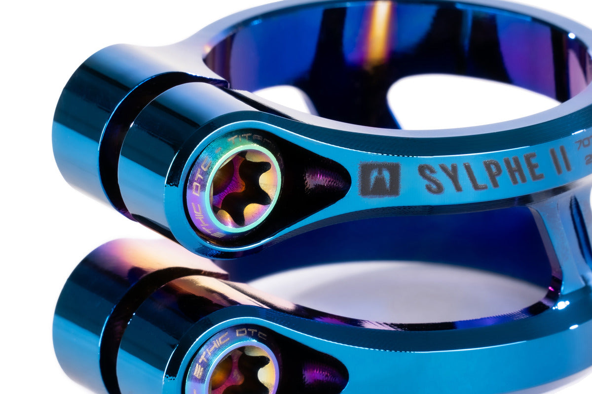 Collier Ethic Dtc Sylphe V2 Bleu Chrome
