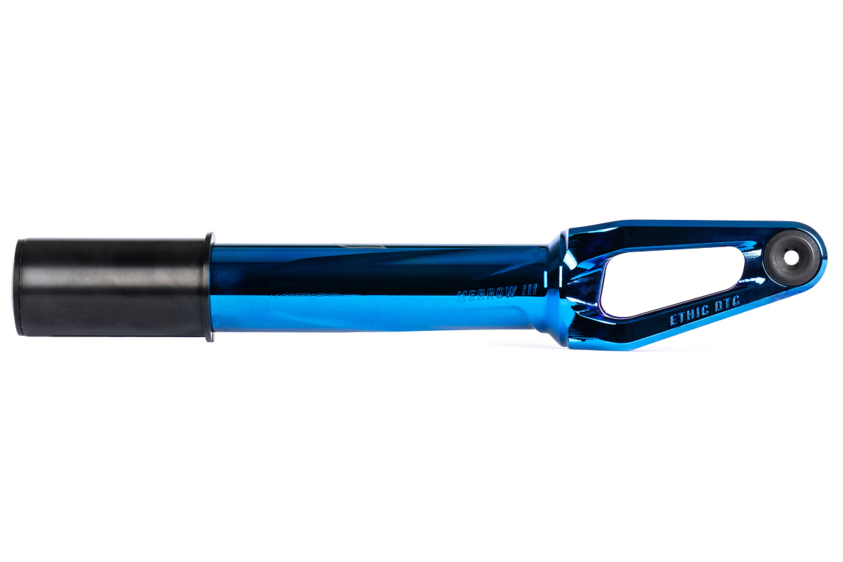 Fourche Ethic Dtc Merrow V3 8/12 Std Hic Bleu Chrome