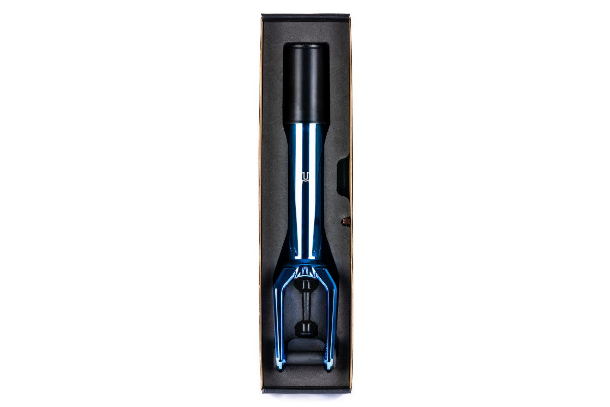 Fourche Ethic Dtc Merrow V3 8/12 Std Hic Bleu Chrome