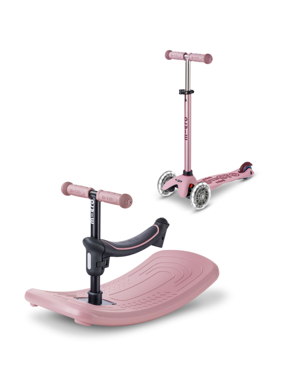 Mini Micro Deluxe Rock & Go Led - Rose Poudré